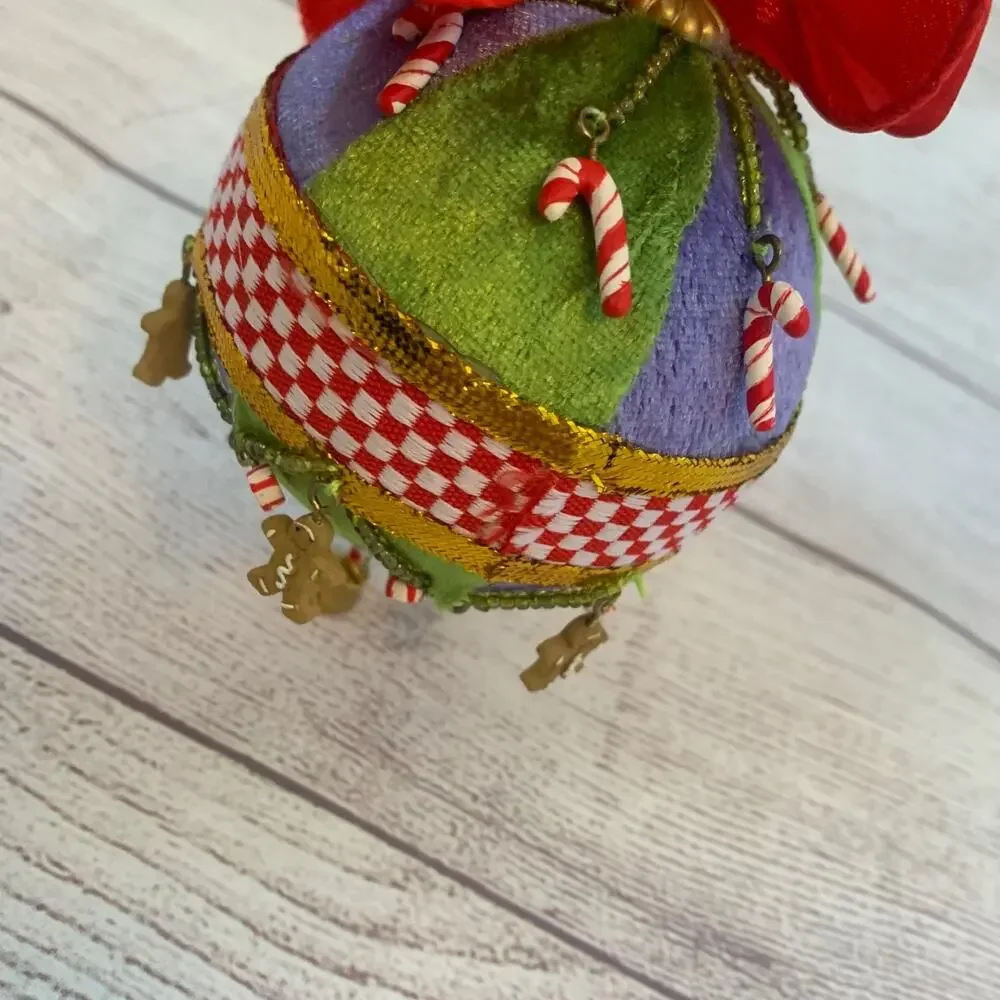 Leapin' Santa Vintage Christmas Ornament Bulb Christmas Begins In the Kitchen